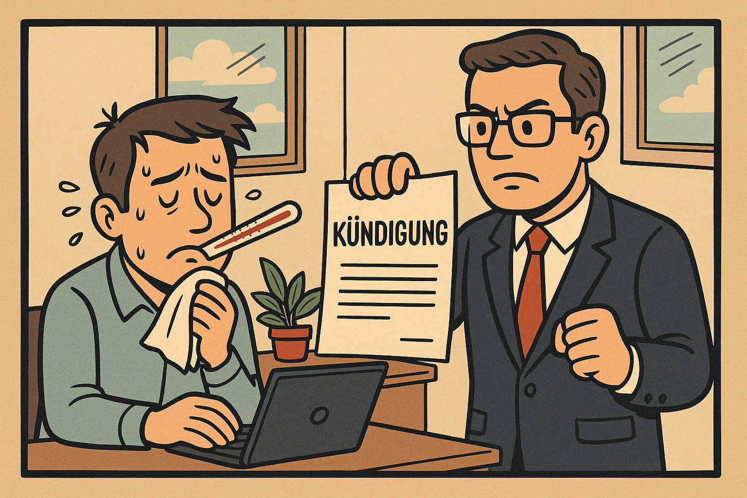 Kündigung, Probezeit, Arbeitsrecht, Maßregelungsverbot, Krankmeldung, Leiharbeiter, KMU, Personallösung, expressjob24, Urteil